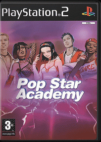 Pop Star Academy PAL Playstation 2 PAL box art